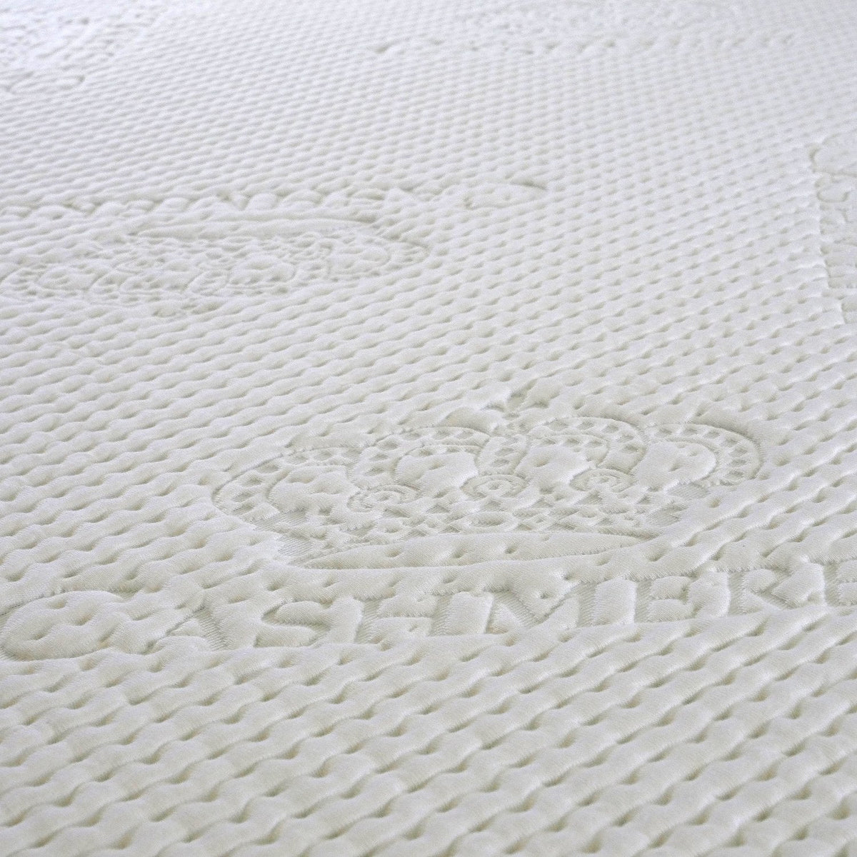 Crown Foam Mattress, cover close-up