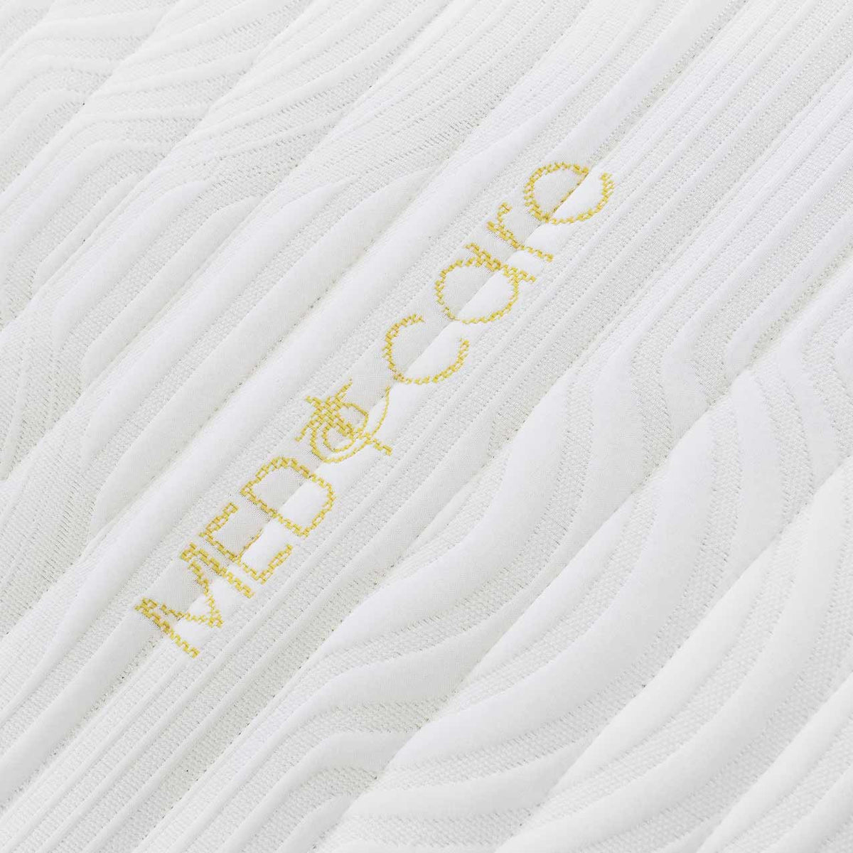 Gel Comfy Tension Relief Mattress, Medi-care cover close-up