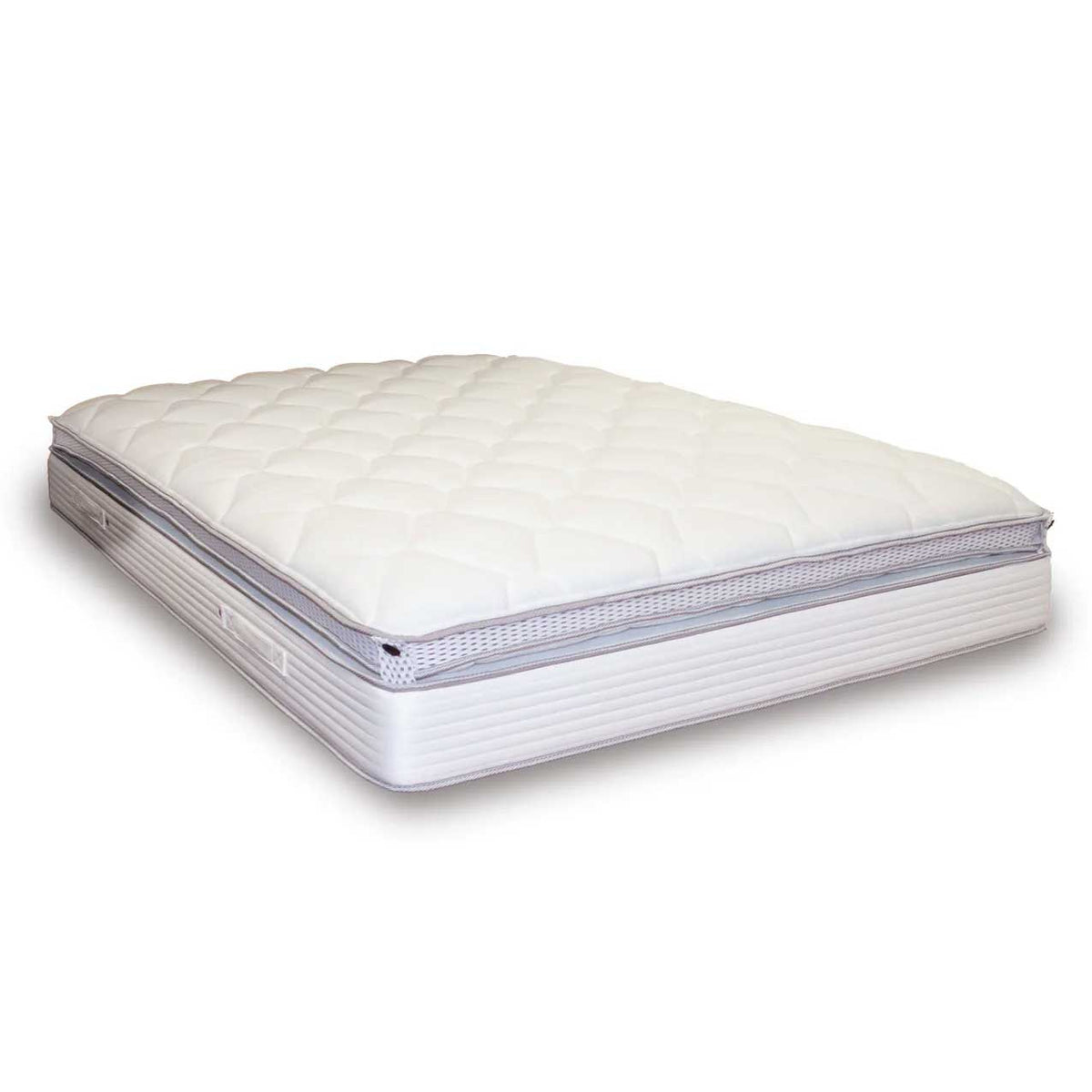 O-Zone 4000 Pillow Top Dual Season Mattress, on a white background