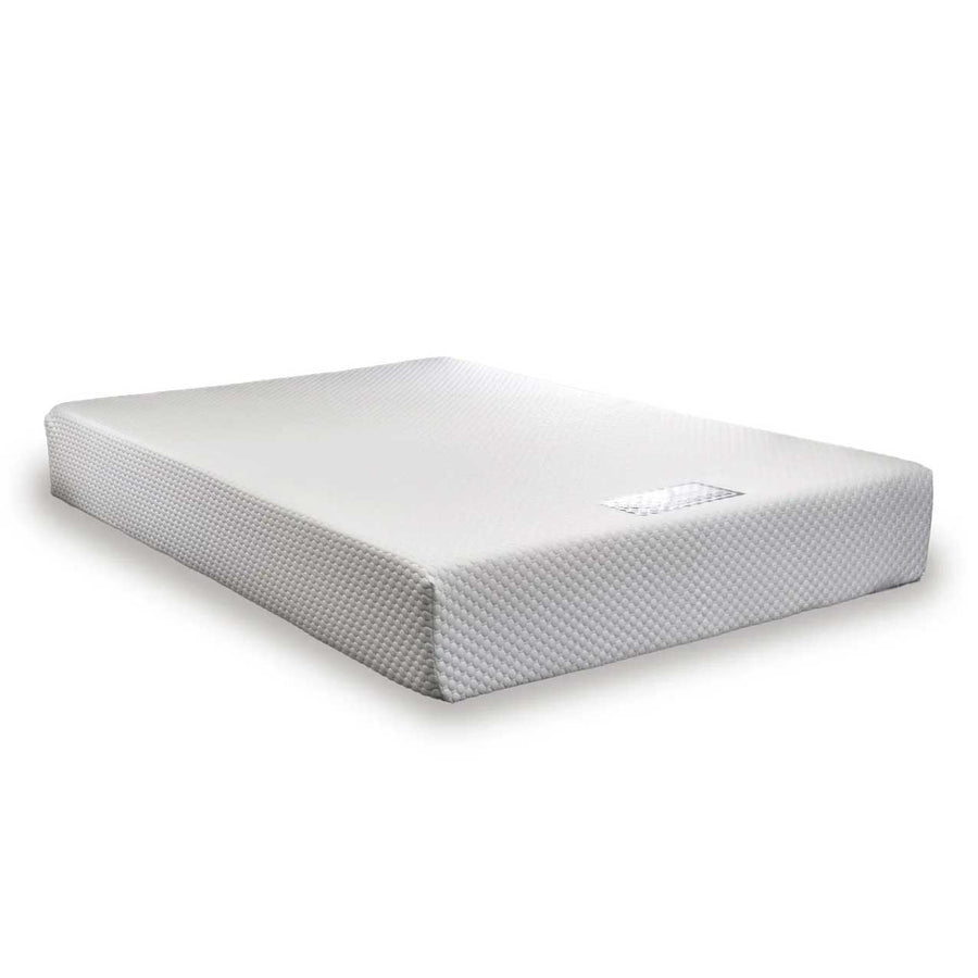Platinum Memory Foam Mattress, on a white background