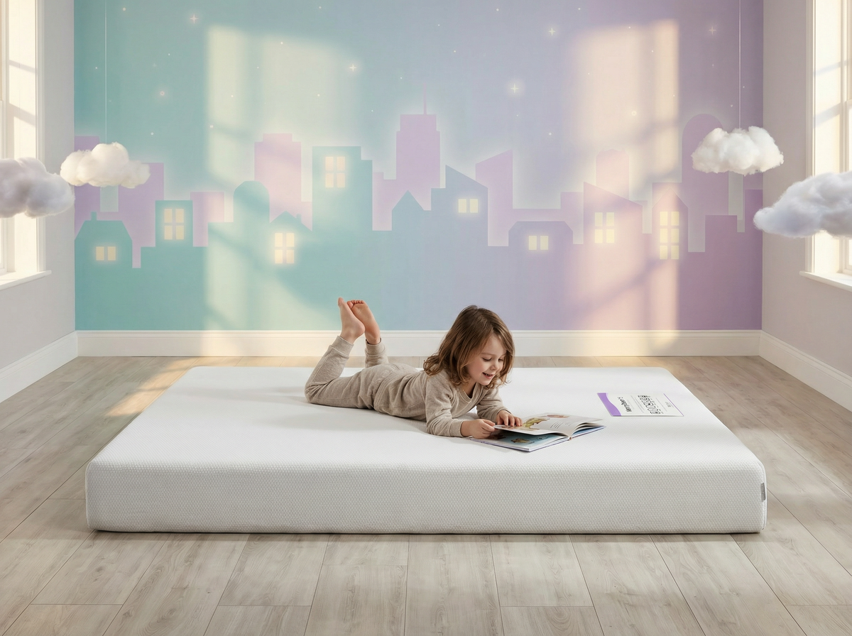 MemoryDream 15 mattress, in a child's bedroom