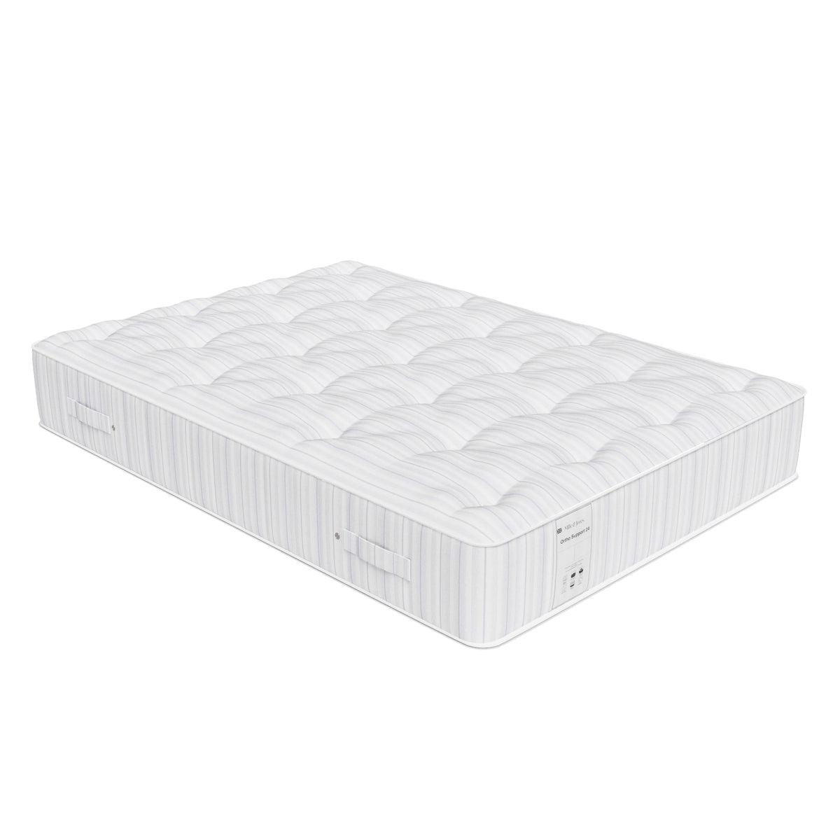 OrthoSupport mattress, angled view
