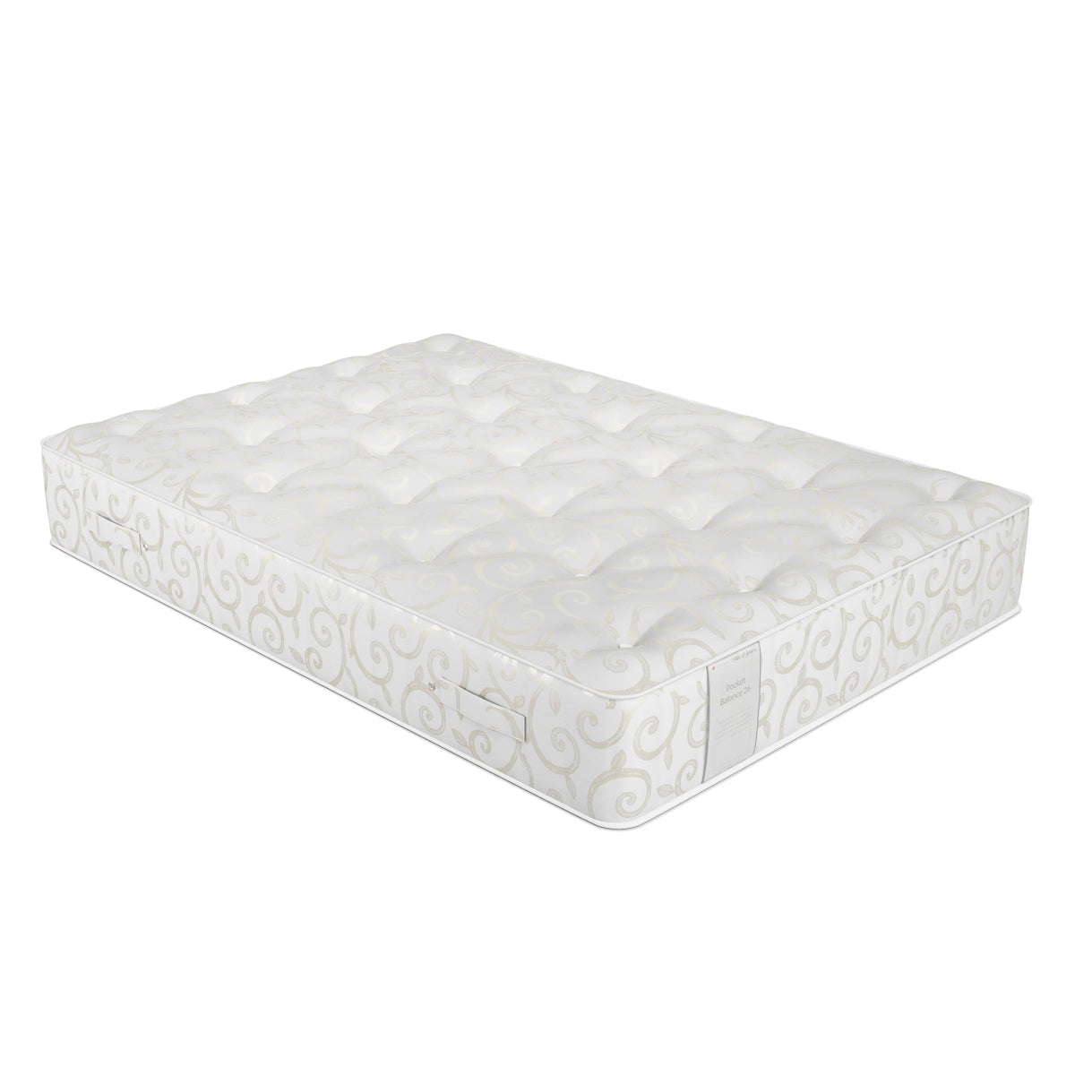 PocketBalance mattress, angled view