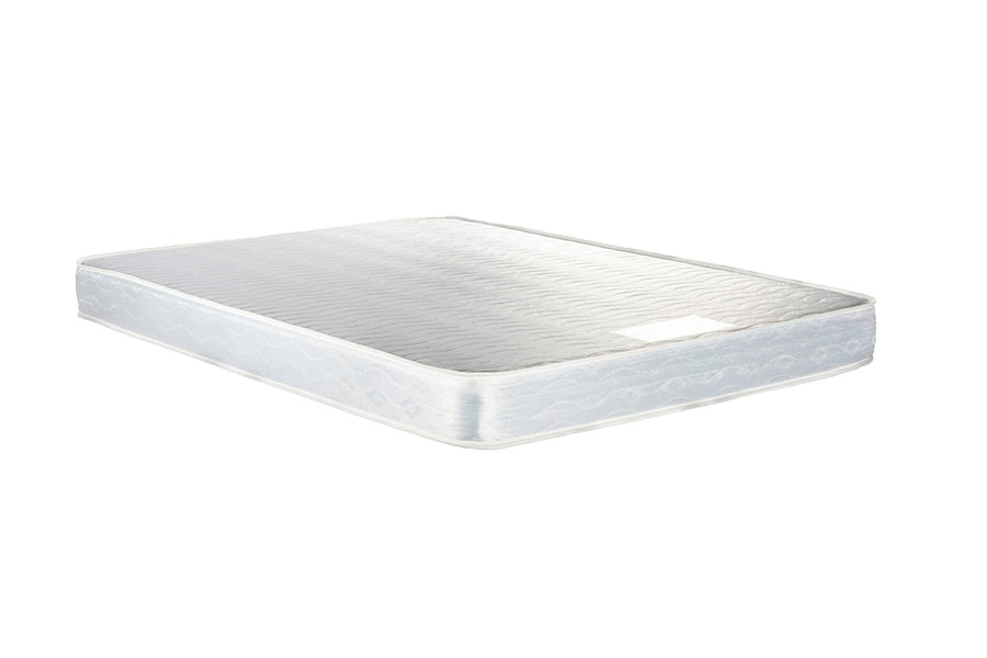 Ecoflex 15 cm Soft Foam Mattress, side view on a white background