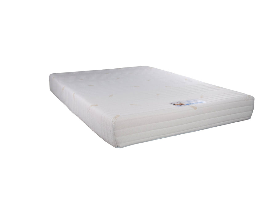 Coolmax Memory Foam Mattress, on a white background