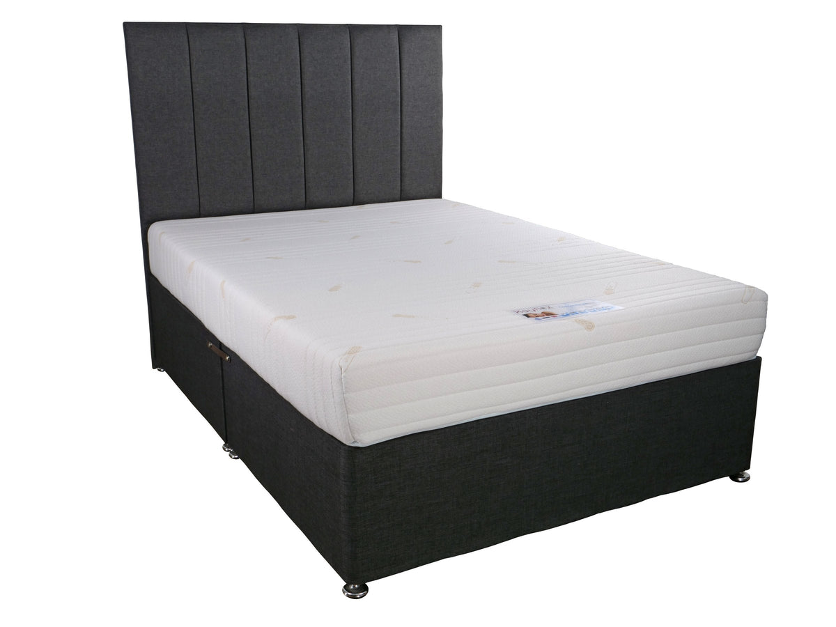 Coolmax Memory Foam Mattress, on a divan base