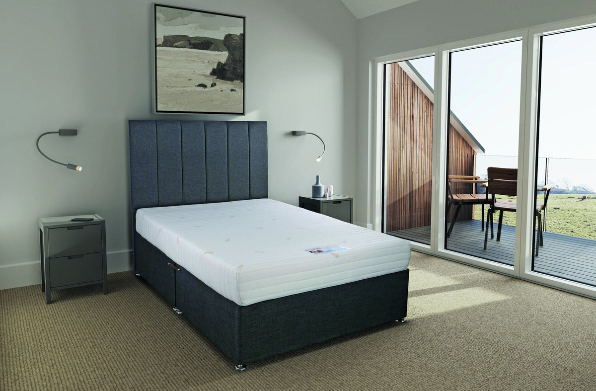 Coolmax Memory Foam Mattress, in a bedroom setting