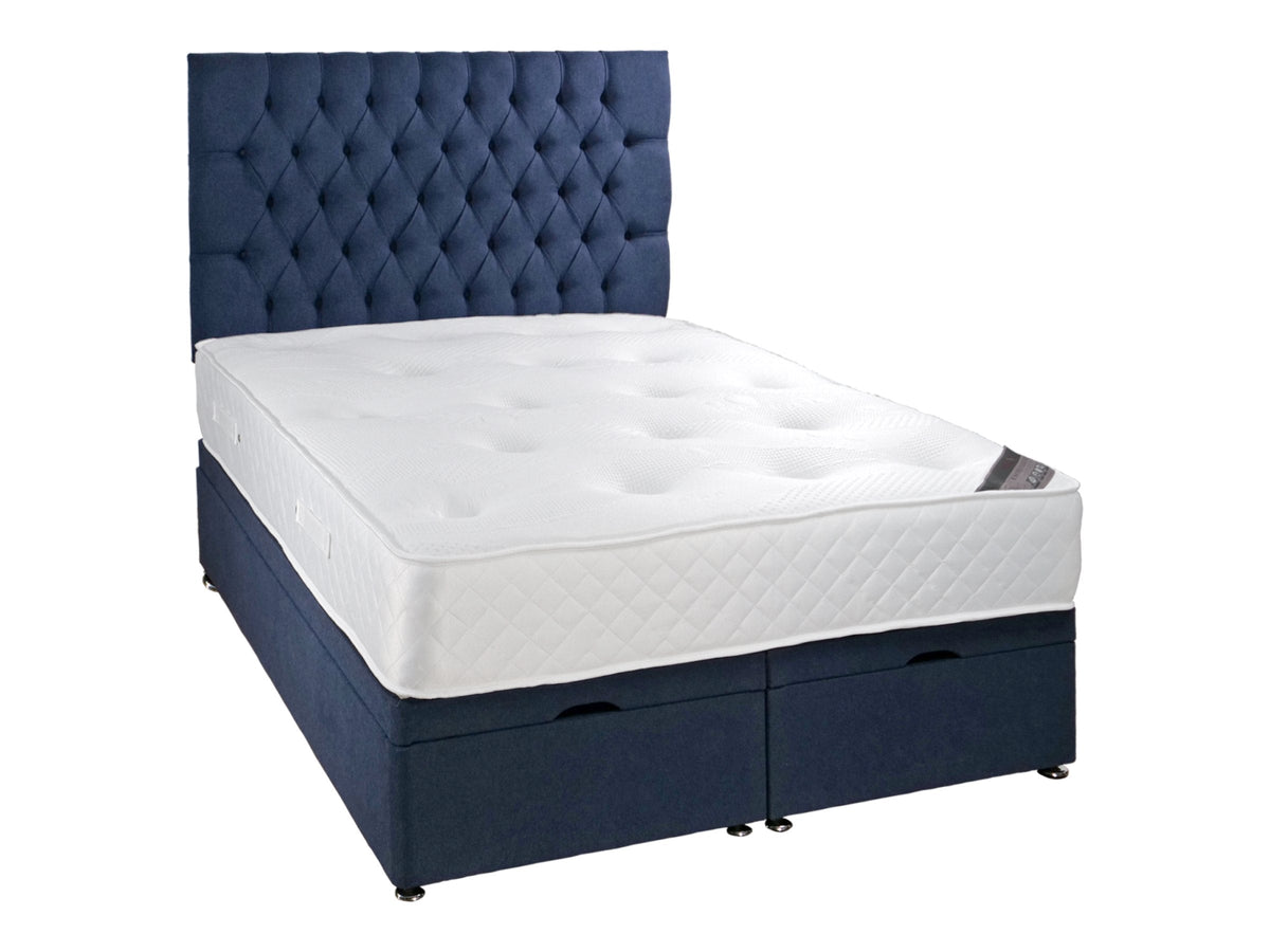 Empress Ortho Pocket Sprung Mattress, on a divan base