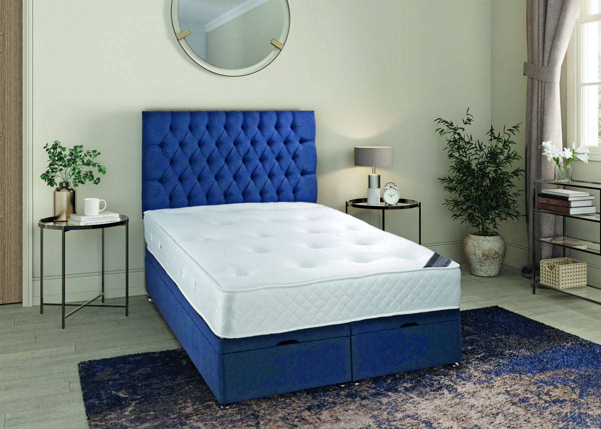 Empress Ortho Pocket Sprung Mattress, in a bedroom setting