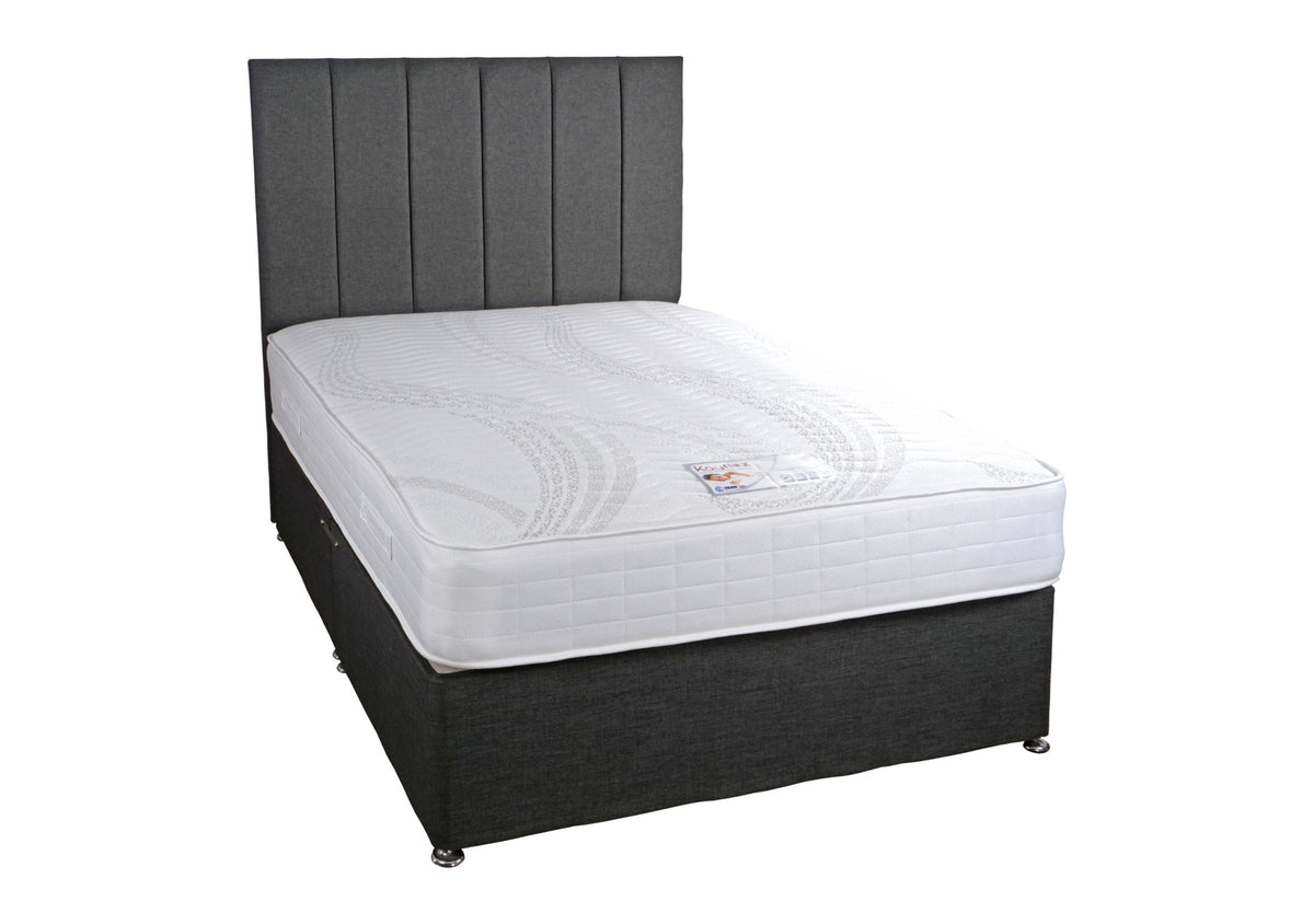 Luxury Pocket 1000 Mattress, on a divan base
