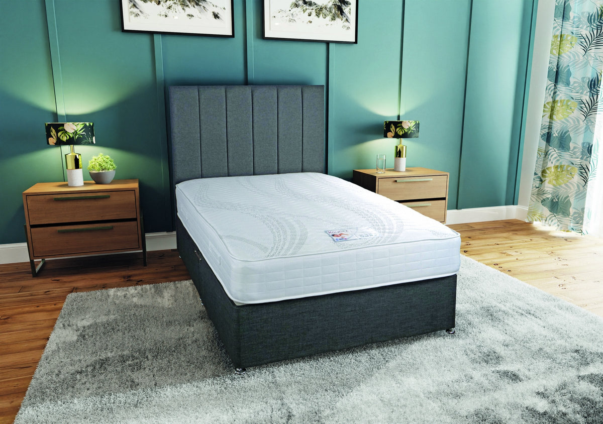 Luxury Pocket 1000 Mattress, in a bedroom setting
