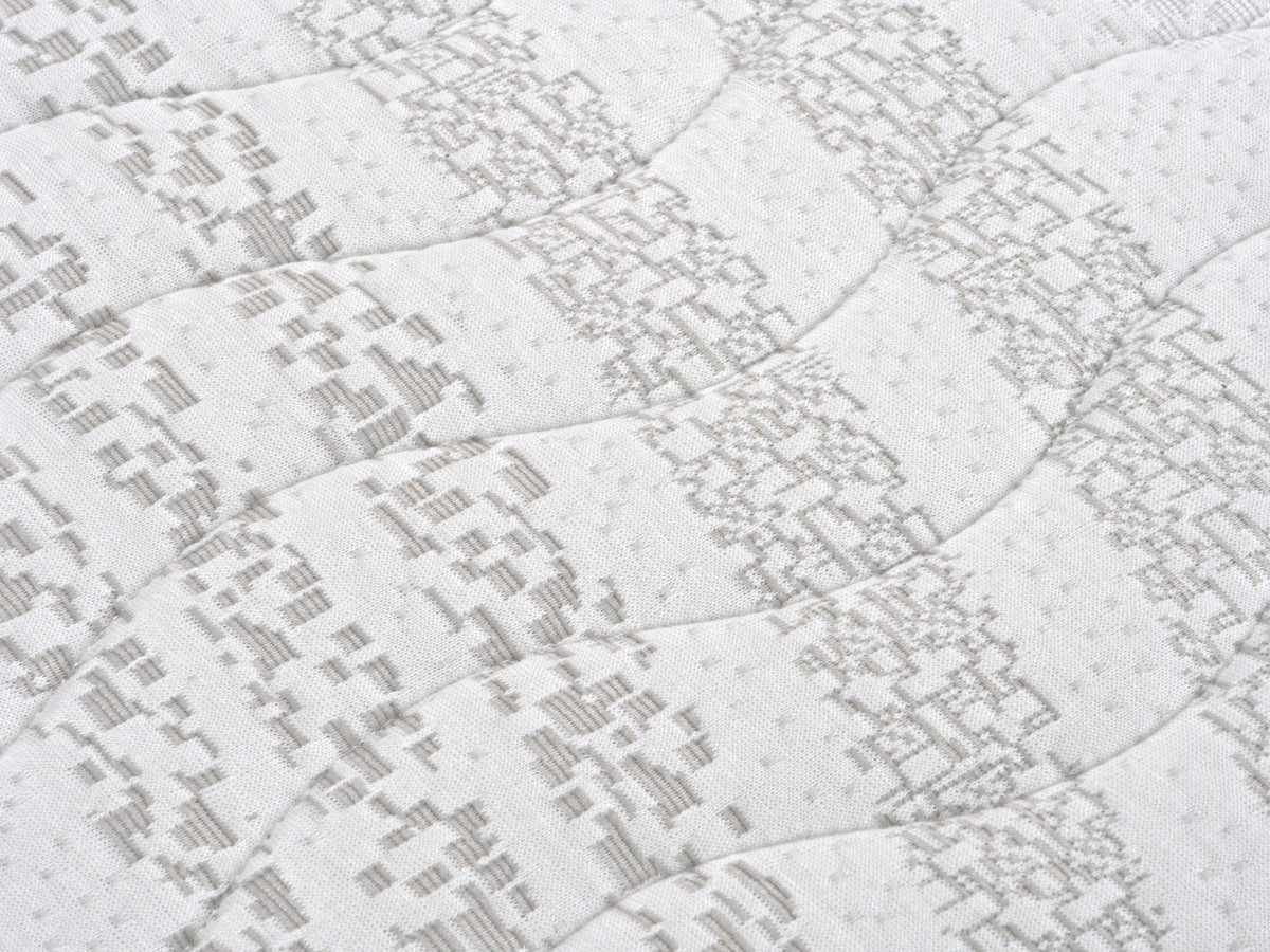Luxury Pocket 1000 Mattress, quilted cover close-up