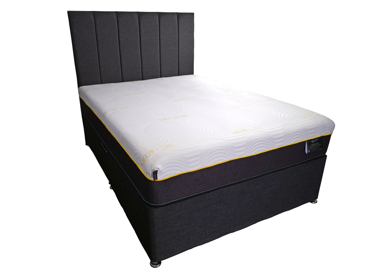 Medicare 4000 Pocket Sprung Mattress, on a divan base