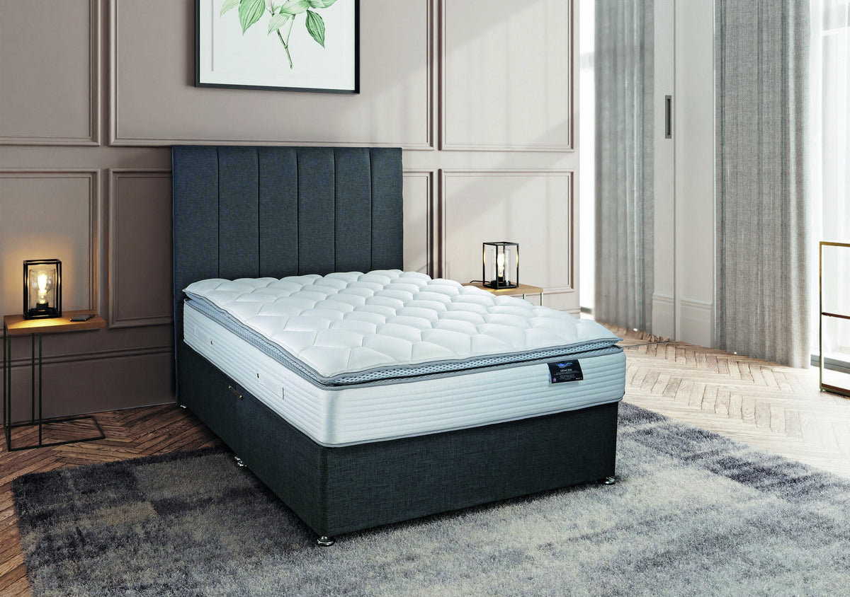 O-Zone 3000 Pillow Top Mattress, in a bedroom setting