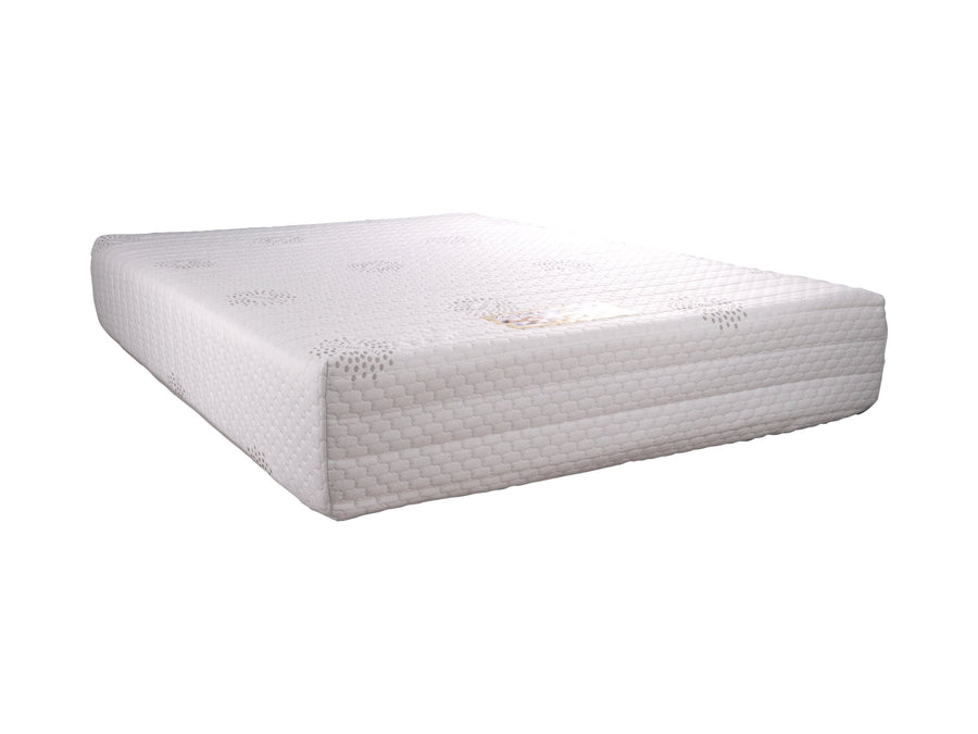 Pure Sleep Memory Pocket Mattress, on a white background
